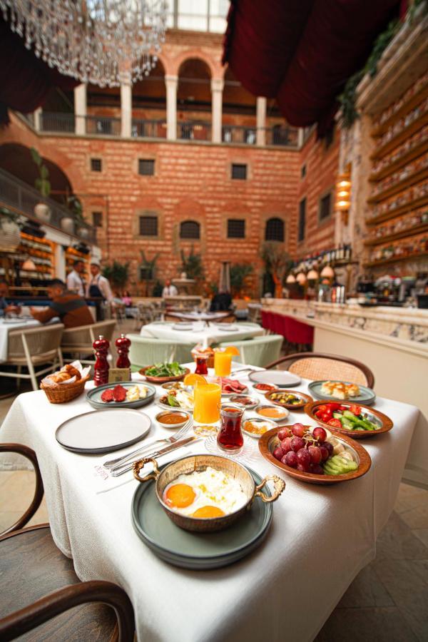 Han 1772 Hotel Стамбул Экстерьер фото Turkish breakfast