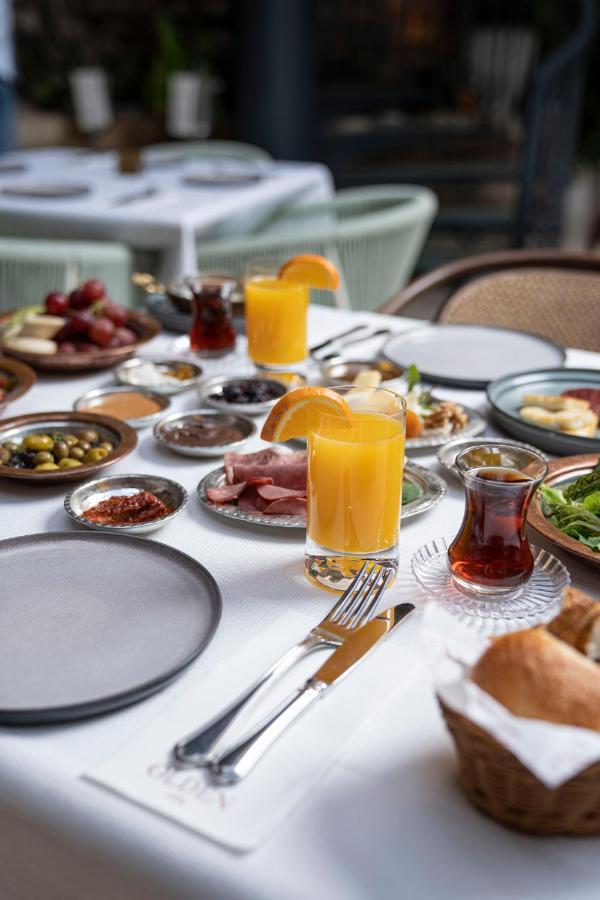 Han 1772 Hotel Стамбул Экстерьер фото Turkish breakfast